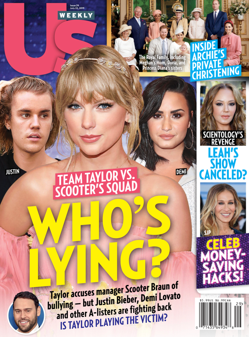 Illustration for article titled This Week In Tabloids: Taylor Swift's Battle Against Scooter Braun's Army of Pop Stars Continues